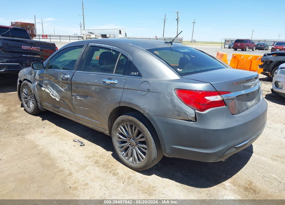 2011 CHRYSLER 200 LIMITED VIN: 1C3BC2FG6BN599495