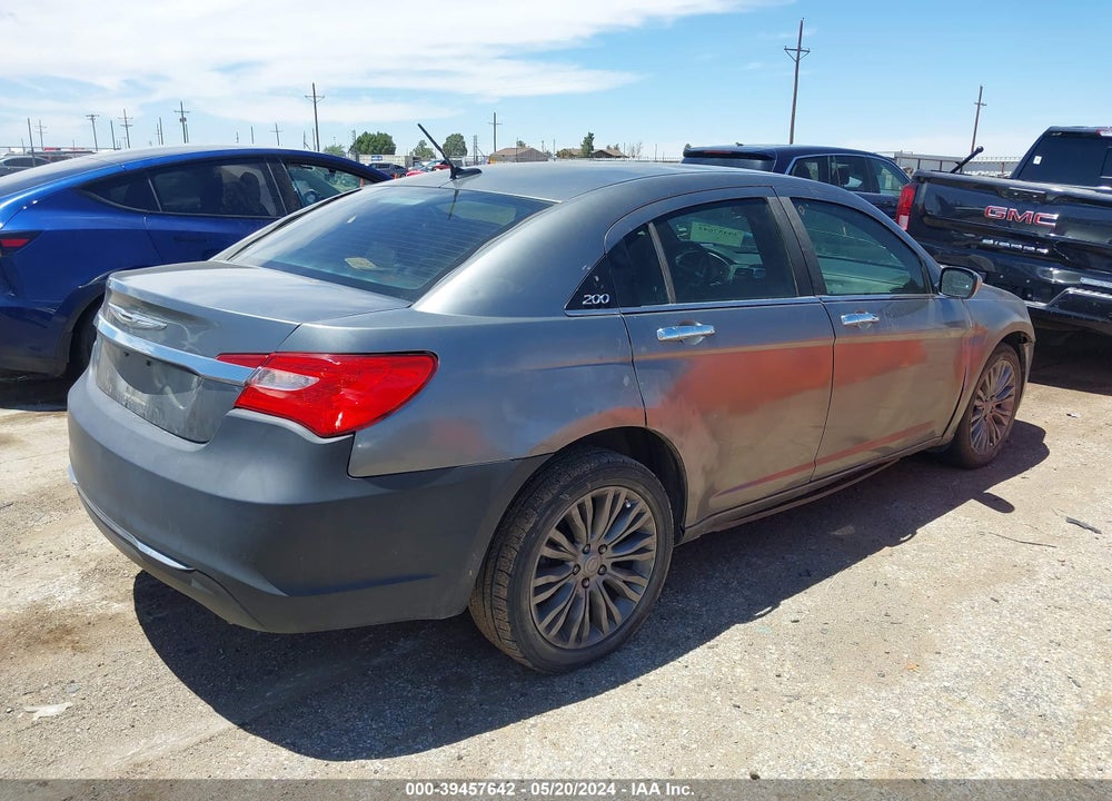 2011 CHRYSLER 200 LIMITED VIN: 1C3BC2FG6BN599495