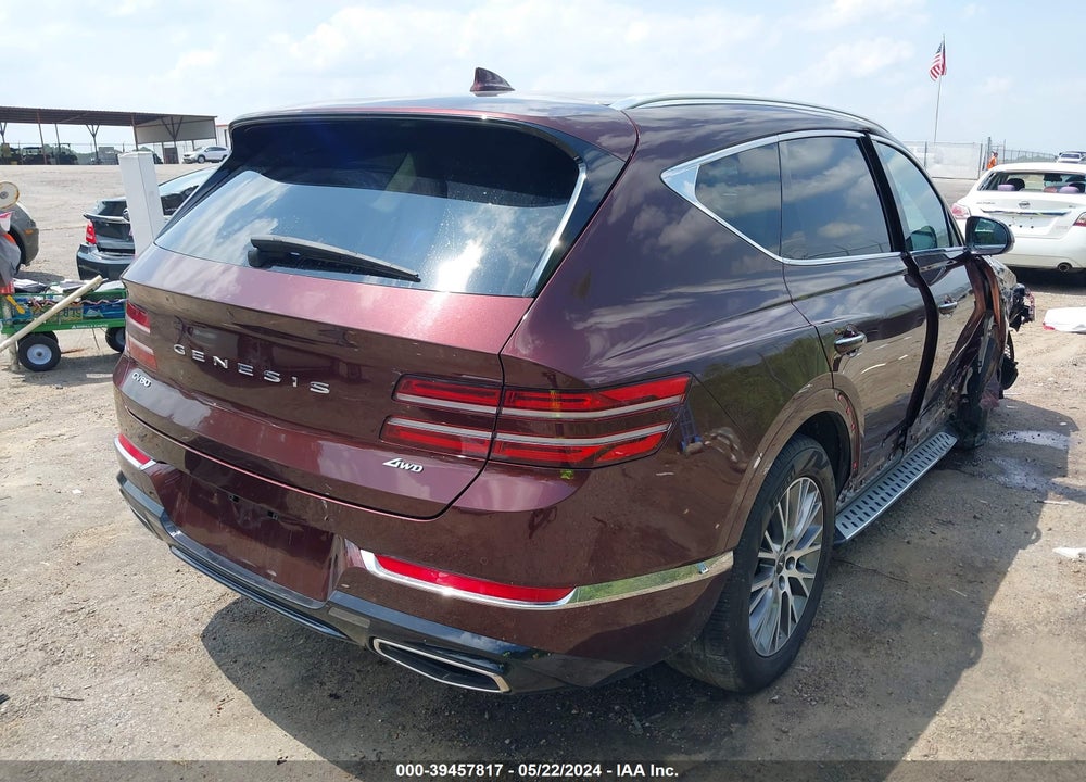 2021 GENESIS GV80 2.5T AWD VIN: KMUHBDSB2MU039798