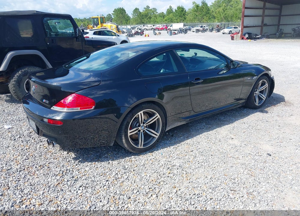 2007 BMW M6 VIN: WBSEH93537CY23758