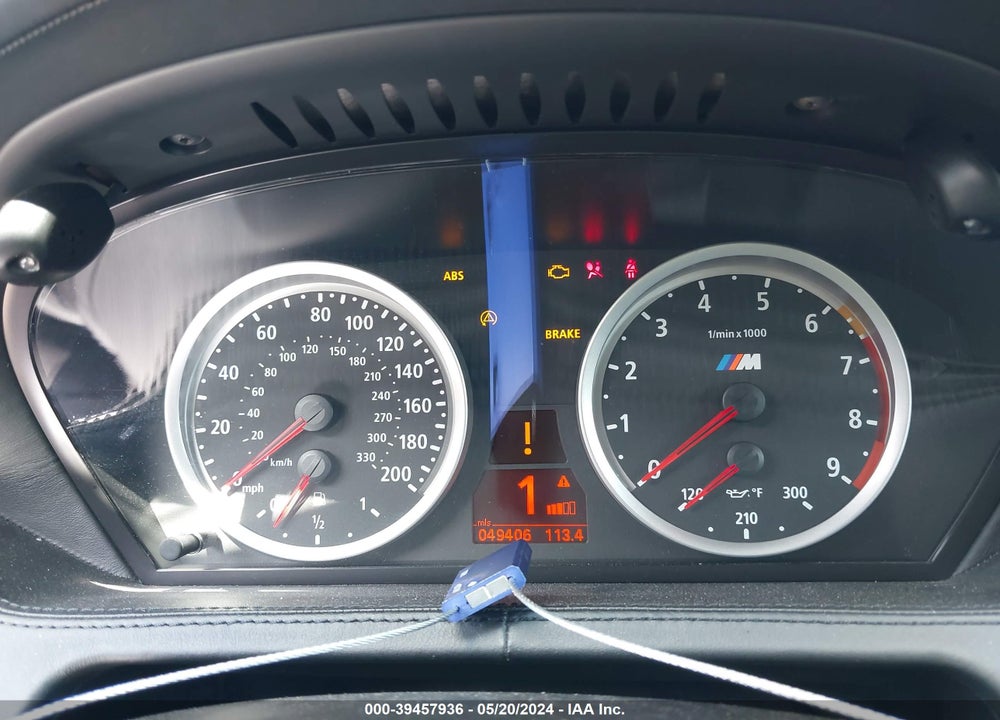 2007 BMW M6 VIN: WBSEH93537CY23758