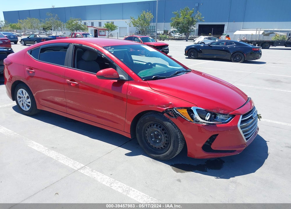 2017 HYUNDAI ELANTRA SE VIN: 5NPD74LFXHH164245
