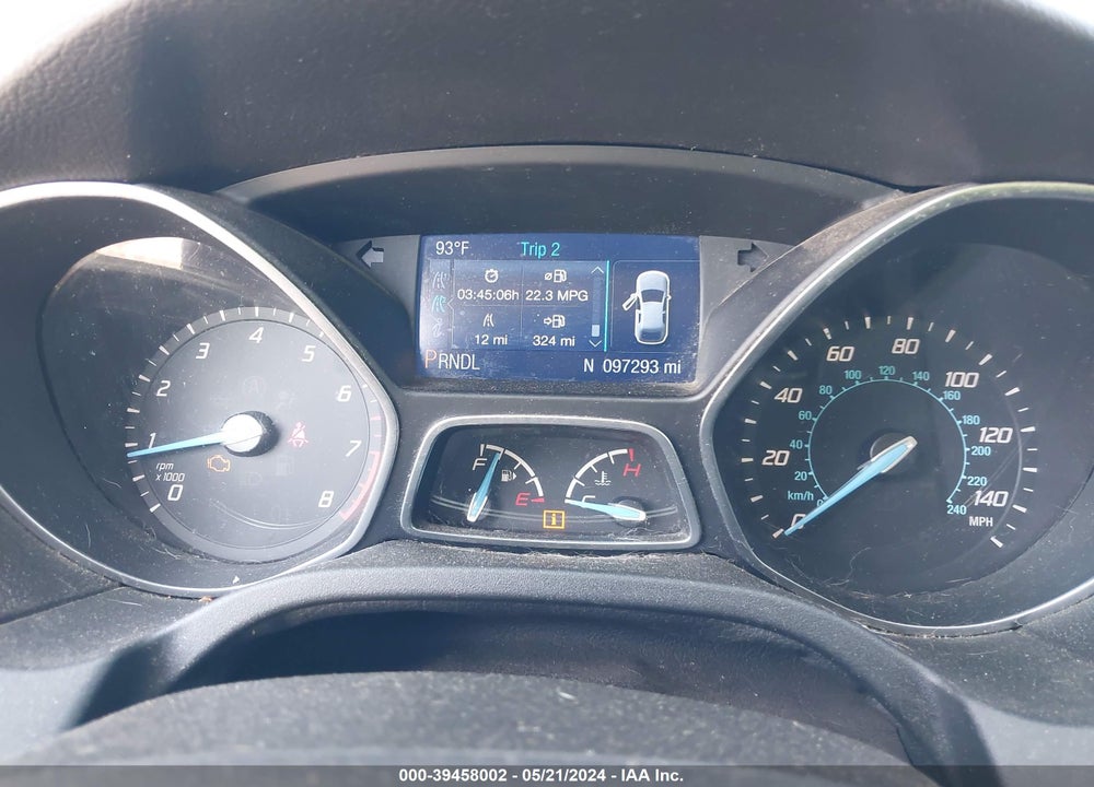 2014 FORD FOCUS SE VIN: 1FADP3K2XEL130862
