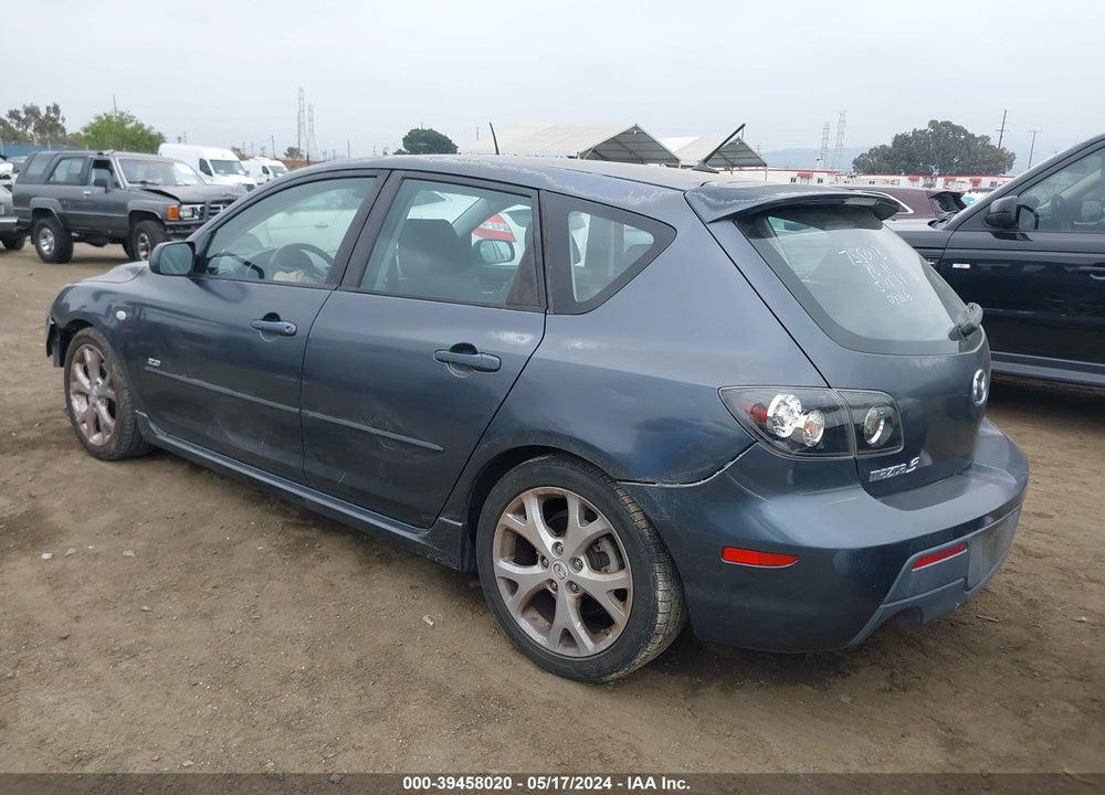 2009 MAZDA 3 S GRAND TOURING VIN: JM1BK344791198195