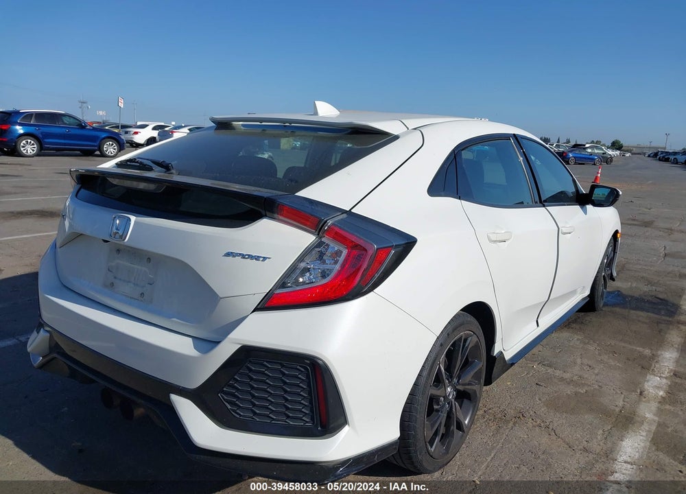 2018 HONDA CIVIC SPORT VIN: SHHFK7H49JU430468