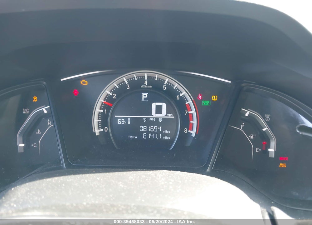 2018 HONDA CIVIC SPORT VIN: SHHFK7H49JU430468