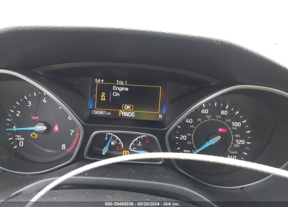 2018 FORD FOCUS SE VIN: 1FADP3FE5JL229409