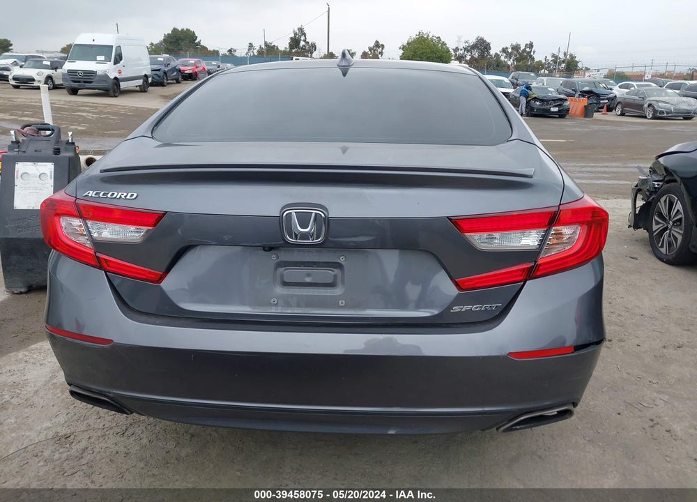 2020 HONDA ACCORD SPORT VIN: 1HGCV1F3XLA101181