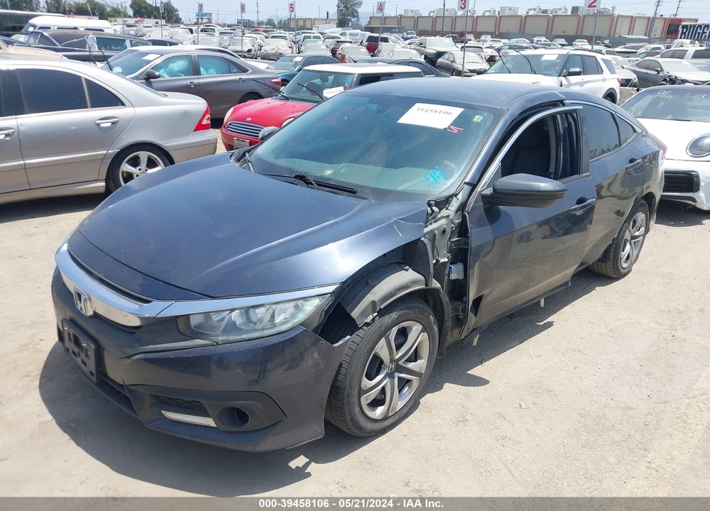 2018 HONDA CIVIC LX VIN: 2HGFC2F54JH579623