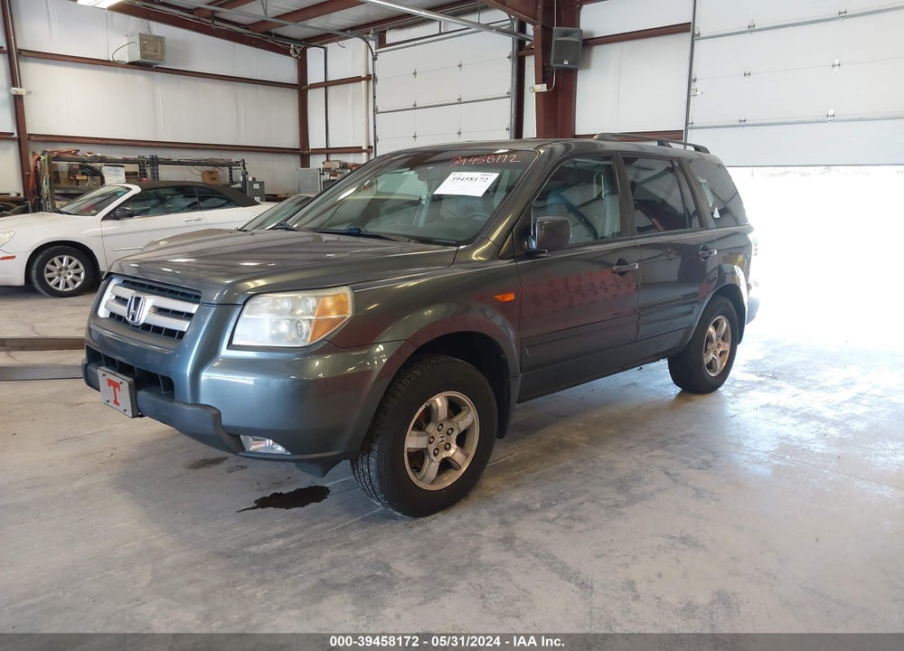 2006 HONDA PILOT EX-L VIN: 2HKYF18666H554011