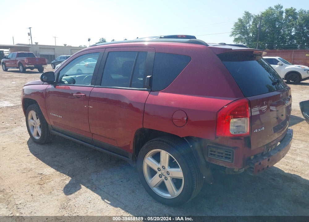 2012 JEEP COMPASS LIMITED VIN: 1C4NJDCB1CD588947