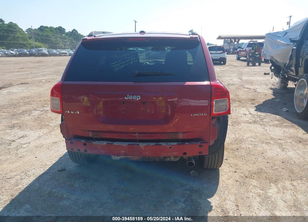 2012 JEEP COMPASS LIMITED VIN: 1C4NJDCB1CD588947