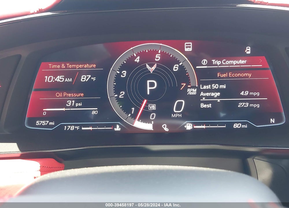 2023 CHEVROLET CORVETTE STINGRAY RWD 3LT VIN: 1G1YC3D42P5129145