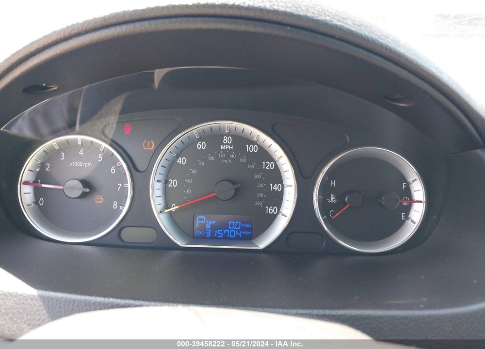 2010 HYUNDAI SONATA GLS VIN: 5NPET4AC0AH584711