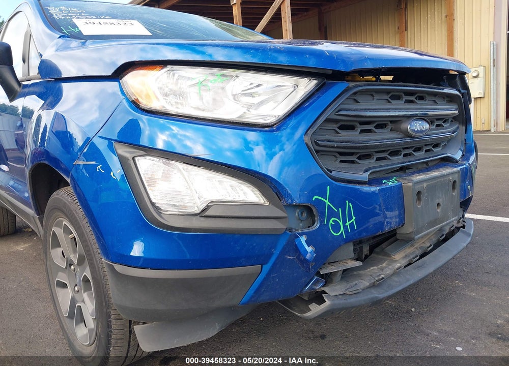 2021 FORD ECOSPORT S VIN: MAJ6S3FL0MC433092