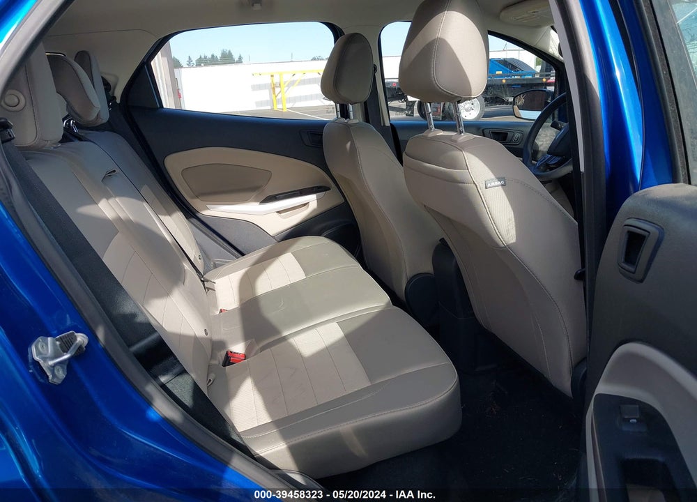 2021 FORD ECOSPORT S VIN: MAJ6S3FL0MC433092