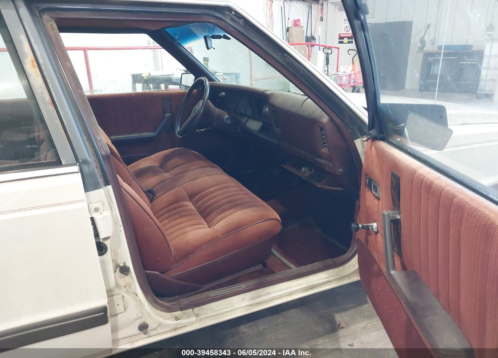 1987 DODGE ARIES VIN: 1B3BD36D2HF306314