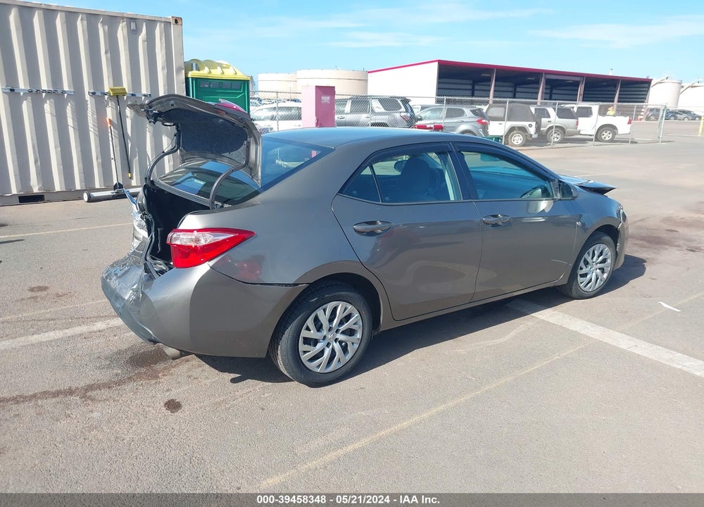 2019 TOYOTA COROLLA XLE VIN: 5YFBURHEXKP916579