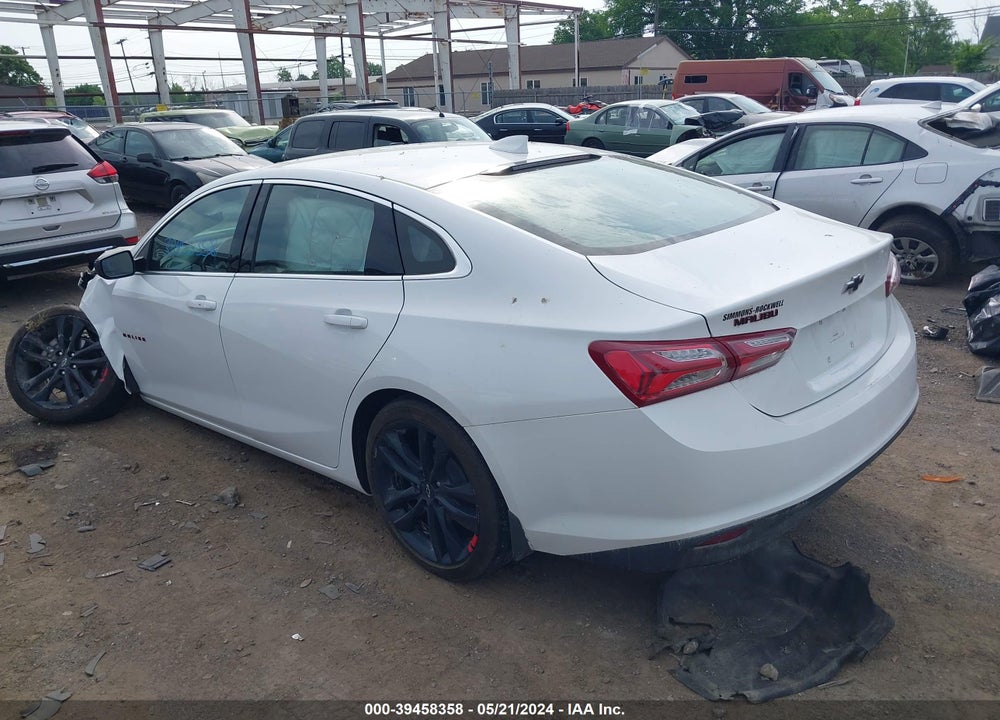 2021 CHEVROLET MALIBU FWD LT VIN: 1G1ZD5ST3MF038432