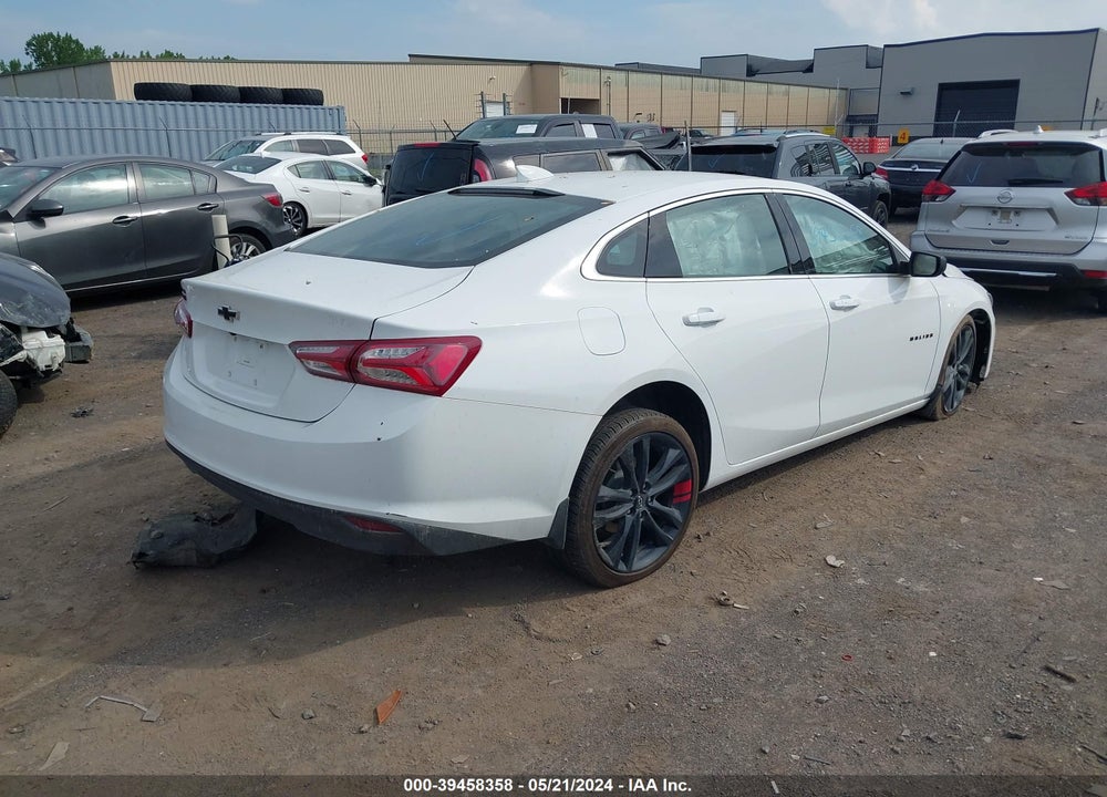 2021 CHEVROLET MALIBU FWD LT VIN: 1G1ZD5ST3MF038432