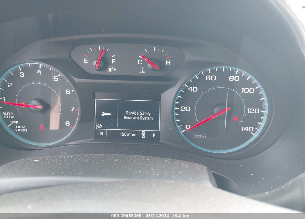 2021 CHEVROLET MALIBU FWD LT VIN: 1G1ZD5ST3MF038432