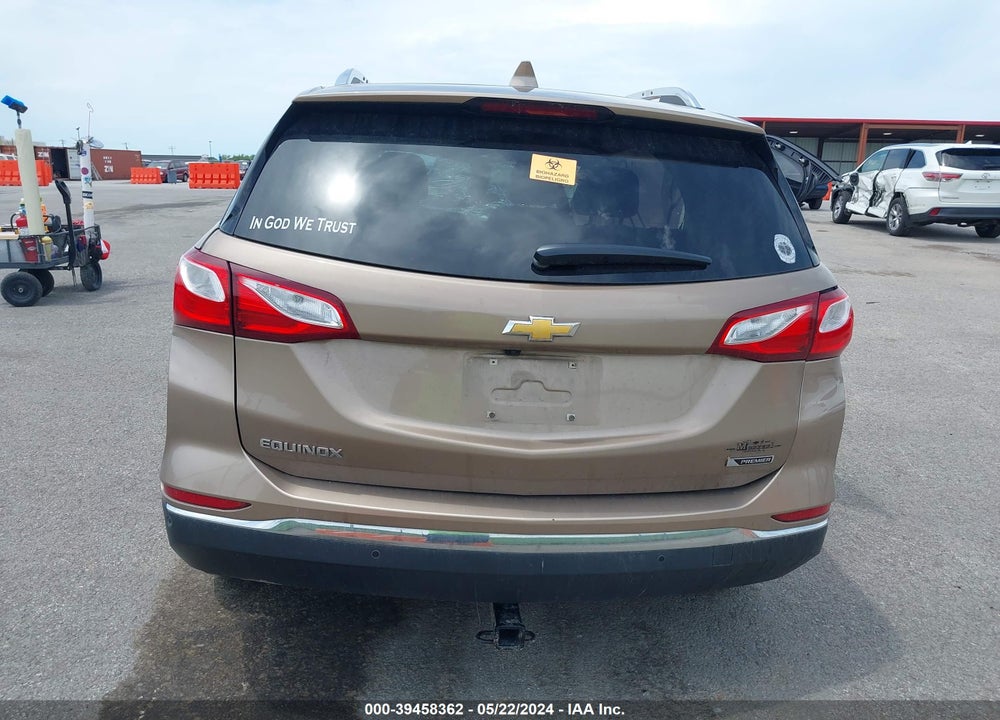 2018 CHEVROLET EQUINOX PREMIER VIN: 3GNAXMEV0JL299450