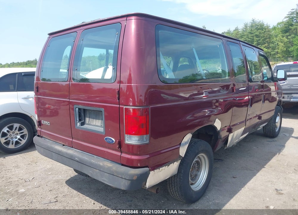 2005 FORD E-250 COMMERCIAL/RECREATIONAL VIN: 1FTNE24W35HA14033