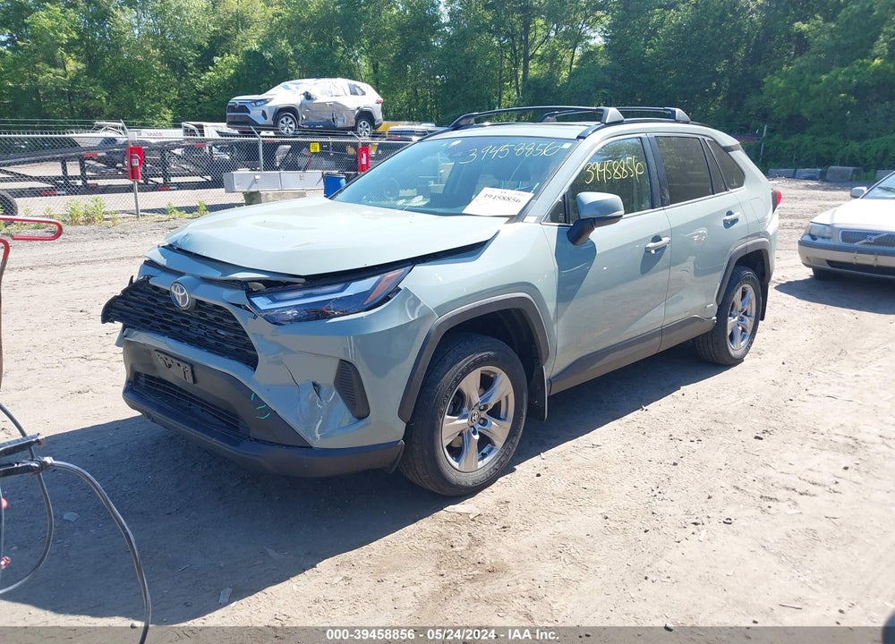 2022 TOYOTA RAV4 XLE HYBRID VIN: JTMRWRFV3ND141240