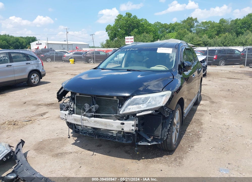 2014 NISSAN PATHFINDER PLATINUM VIN: 5N1AR2MM8EC647072