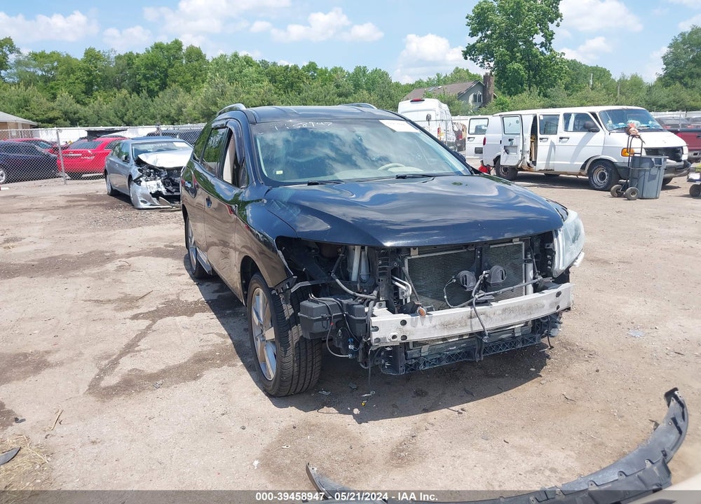 2014 NISSAN PATHFINDER PLATINUM VIN: 5N1AR2MM8EC647072