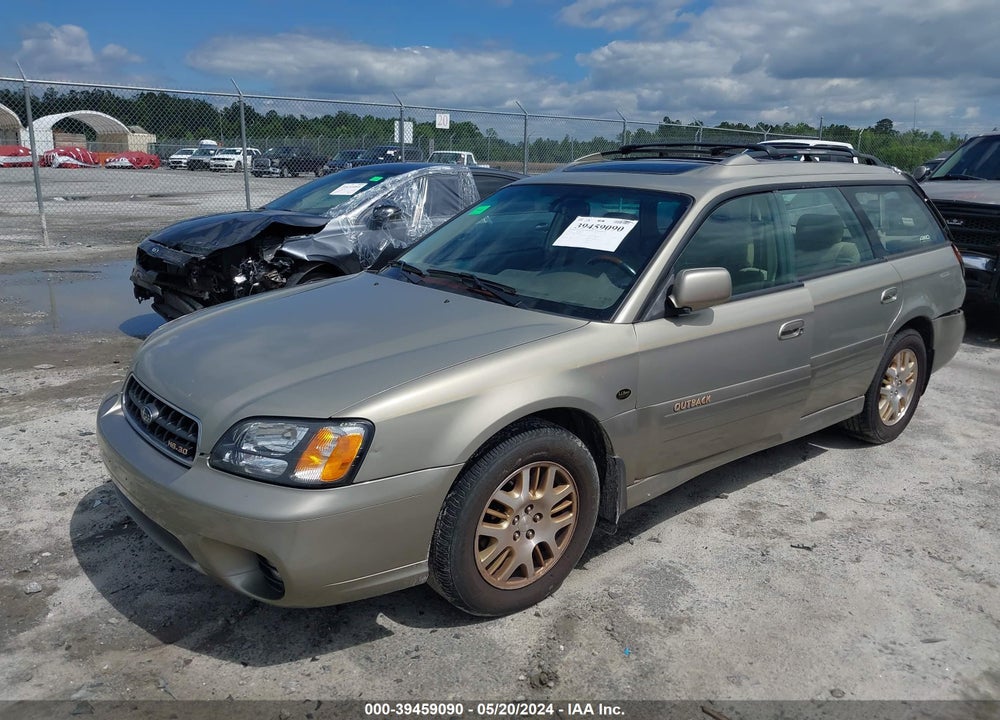 2003 SUBARU OUTBACK H6-3.0 L.L. BEAN EDITION VIN: 4S3BH806337626903