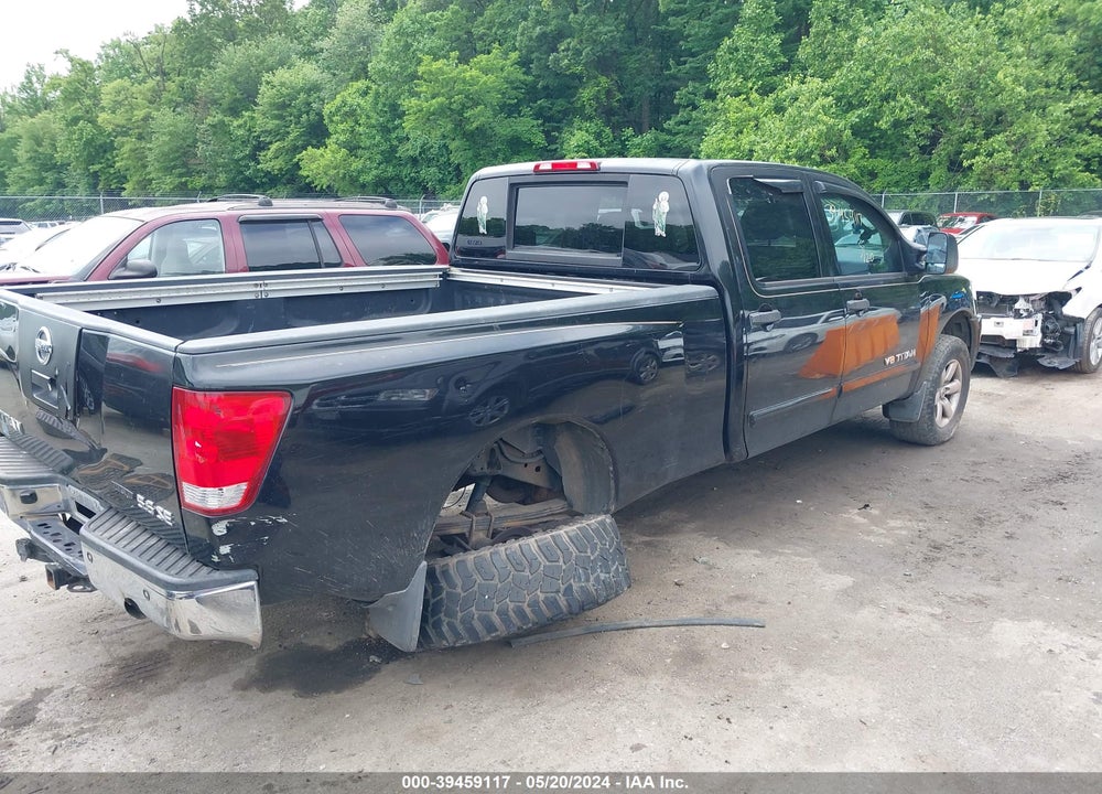2008 NISSAN TITAN SE VIN: 1N6BA07G68N335428