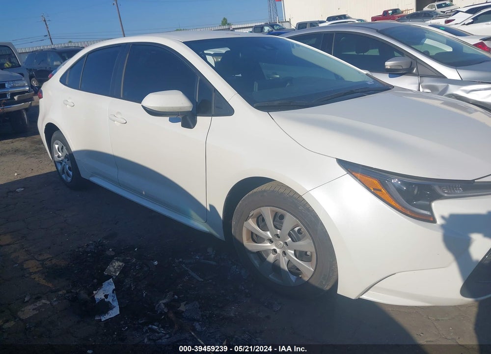 2020 TOYOTA COROLLA LE VIN: 5YFEPRAE8LP106187