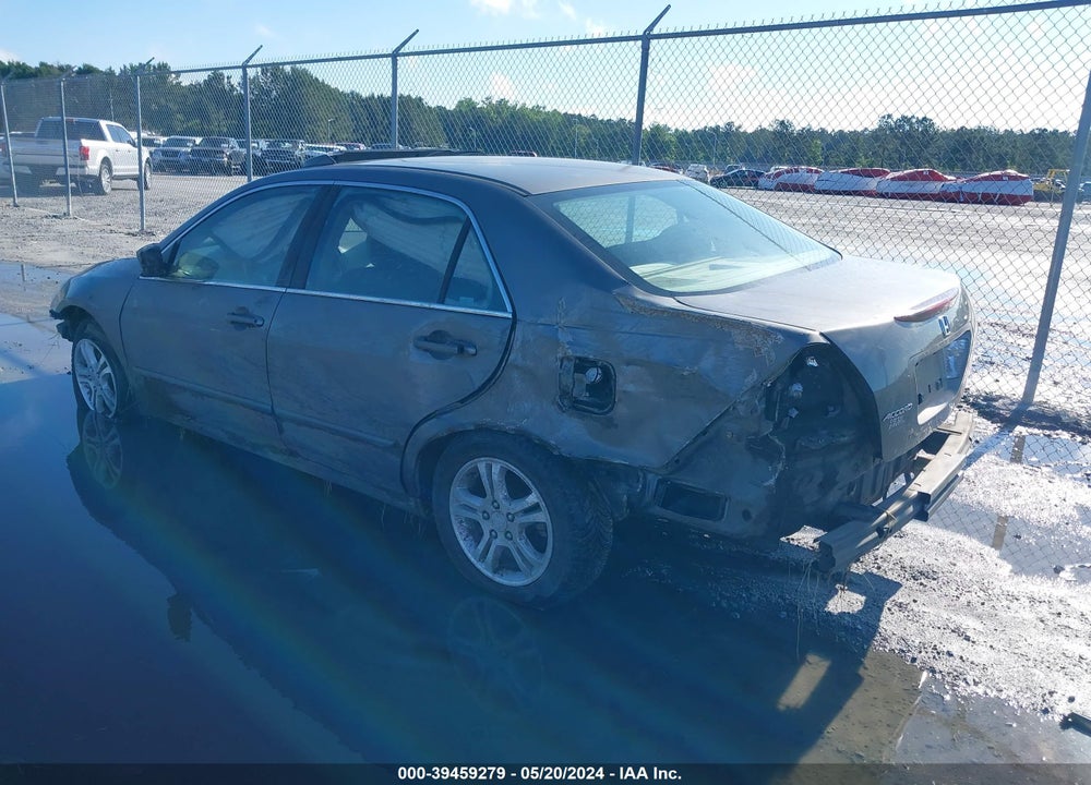 2007 HONDA ACCORD 2.4 EX VIN: 1HGCM56737A118049
