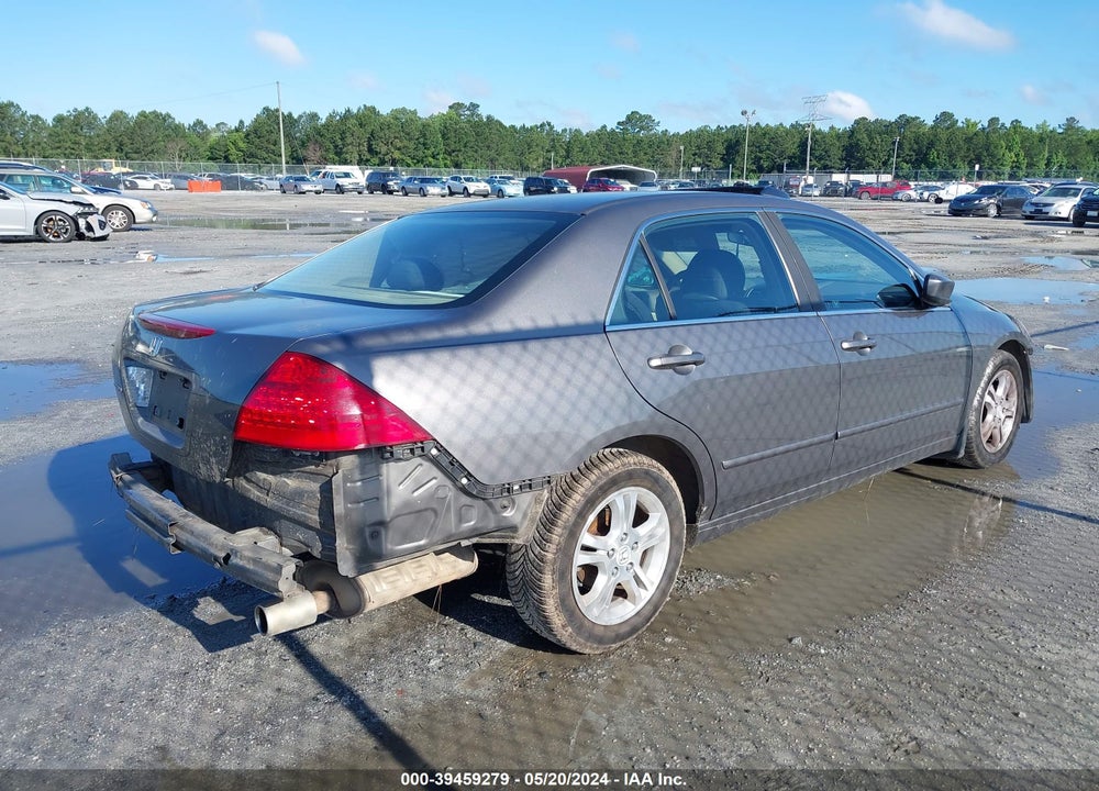 2007 HONDA ACCORD 2.4 EX VIN: 1HGCM56737A118049