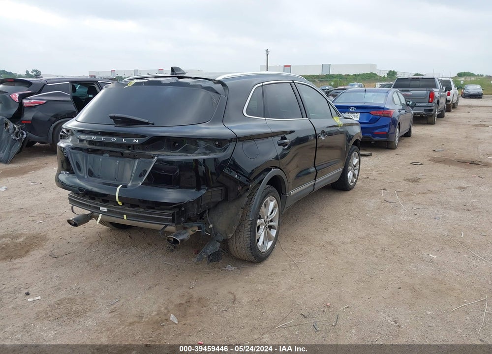 2019 LINCOLN MKC SELECT VIN: 5LMCJ2C92KUL25933