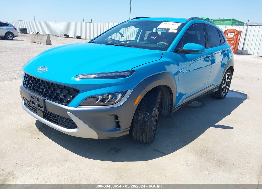 2022 HYUNDAI KONA LIMITED VIN: KM8K53A37NU862230