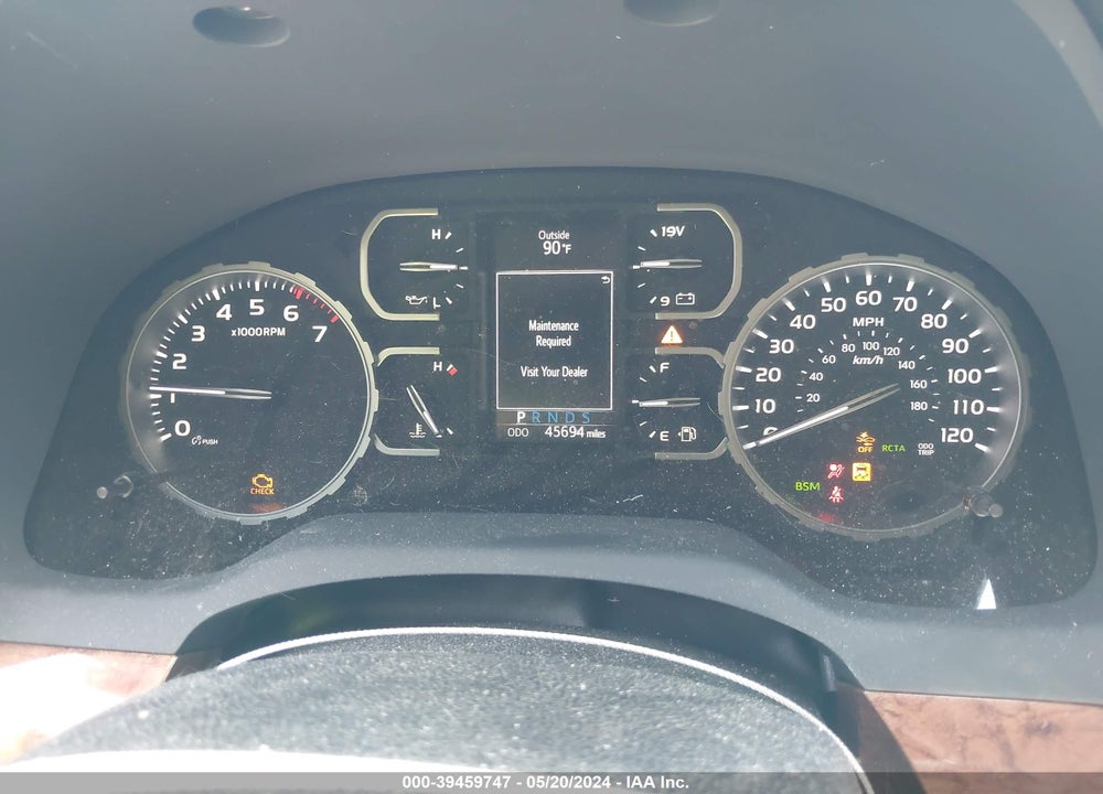 2021 TOYOTA TUNDRA 1794 EDITION VIN: 5TFAY5F17MX039269