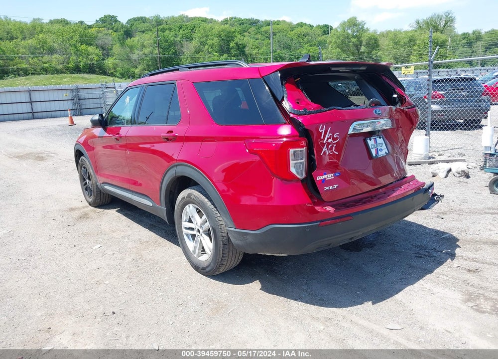 2022 FORD EXPLORER XLT VIN: 1FMSK8DH7NGA33539