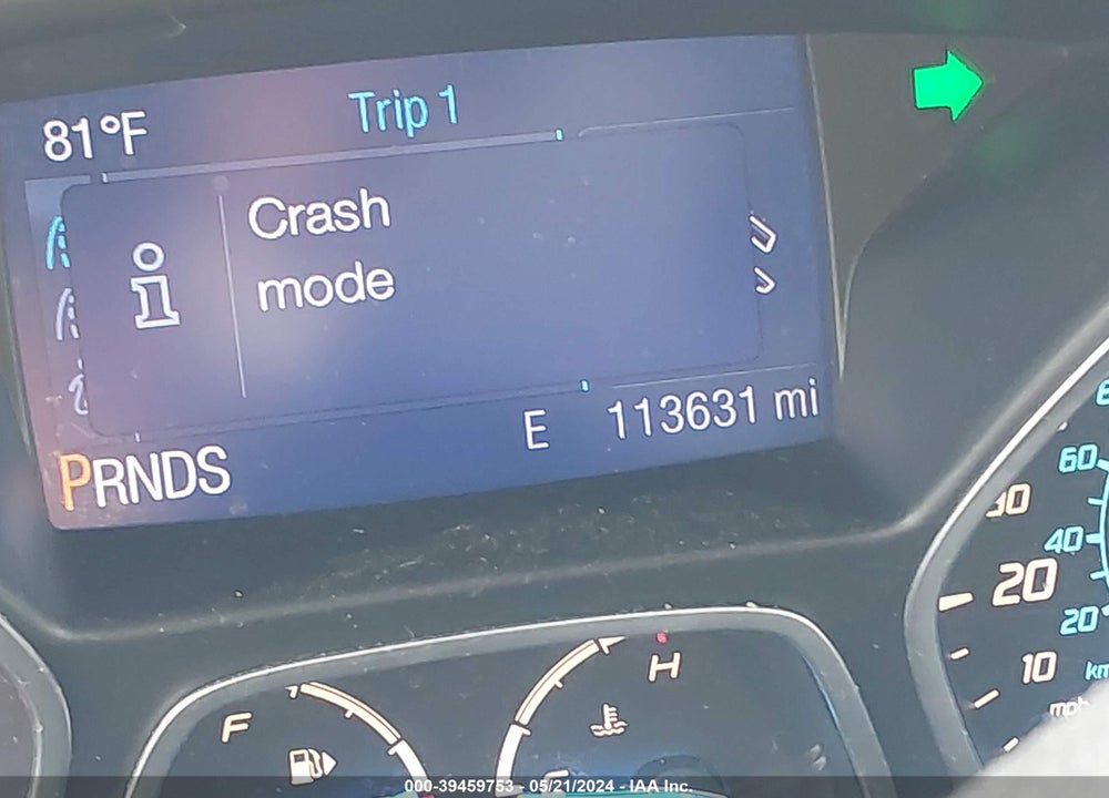 2013 FORD ESCAPE SE VIN: 1FMCU0GX3DUB30935