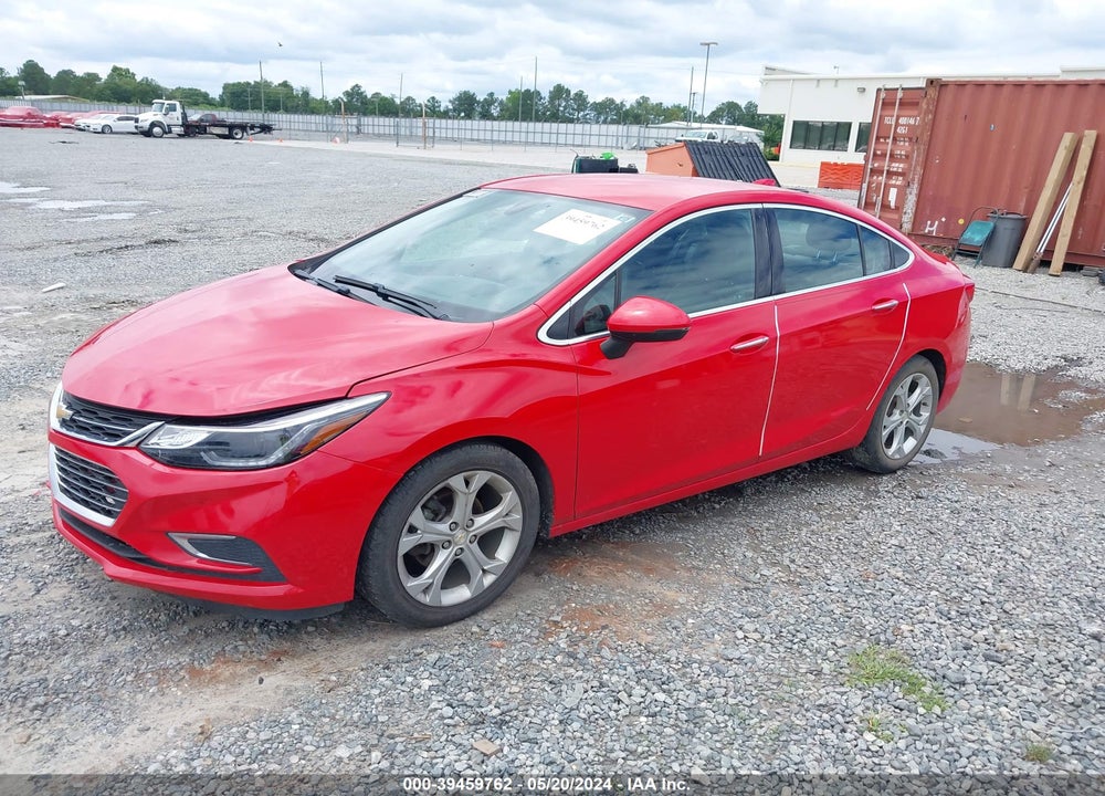 2018 CHEVROLET CRUZE PREMIER AUTO VIN: 1G1BF5SM8J7108033