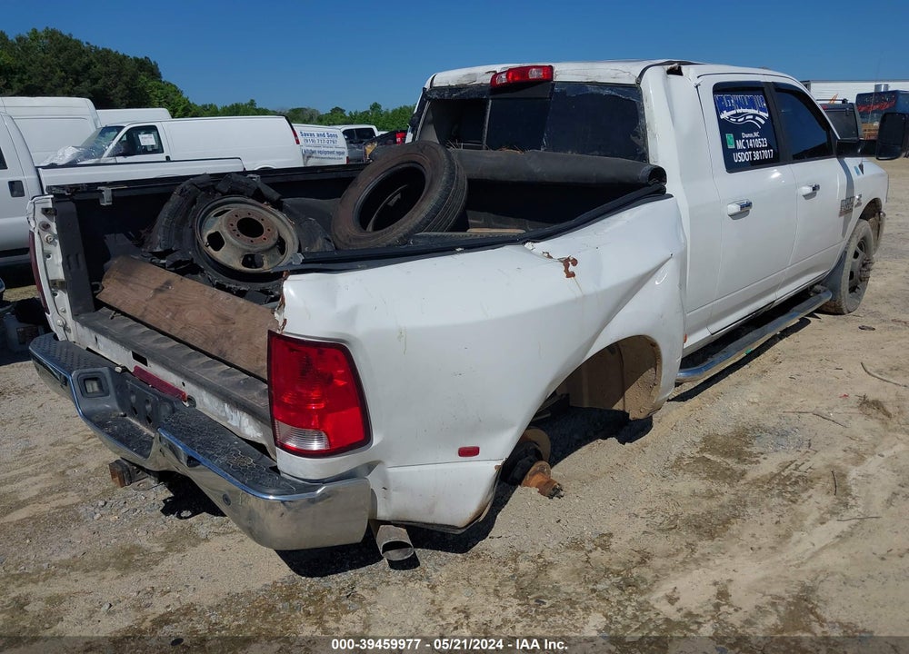 2014 RAM 3500 BIG HORN VIN: 3C63RRLL3EG298003