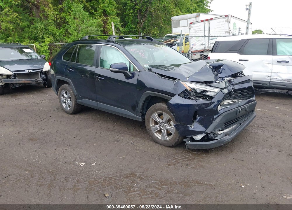 2022 TOYOTA RAV4 XLE HYBRID VIN: 4T3RWRFV0NU063759