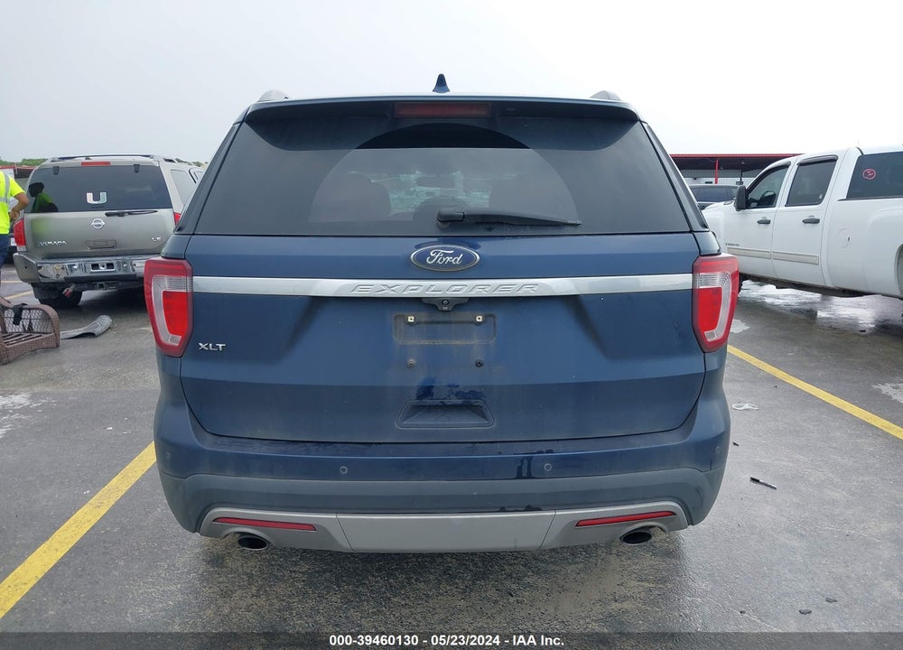 2017 FORD EXPLORER XLT VIN: 1FM5K7D86HGD38185