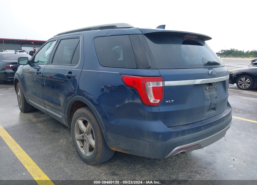 2017 FORD EXPLORER XLT VIN: 1FM5K7D86HGD38185