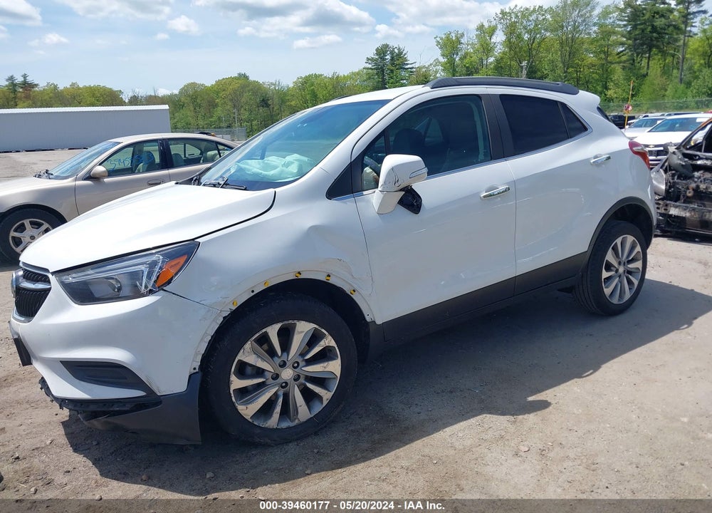 2019 BUICK ENCORE FWD PREFERRED VIN: KL4CJASB6KB736215
