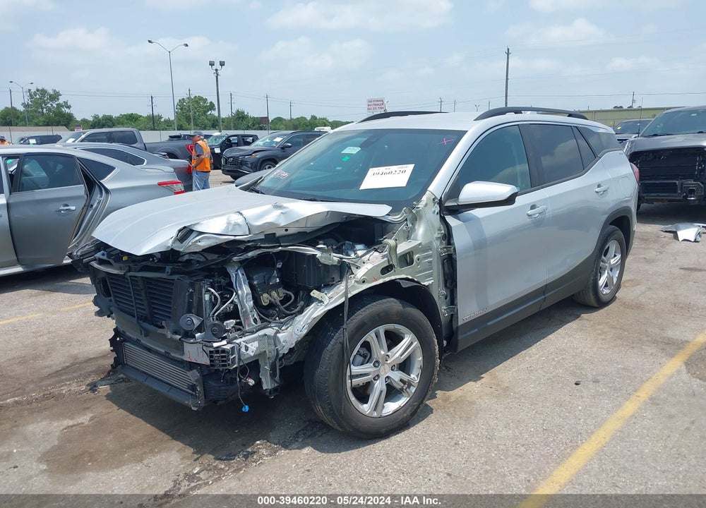 2021 GMC TERRAIN FWD SLE VIN: 3GKALMEV6ML380918