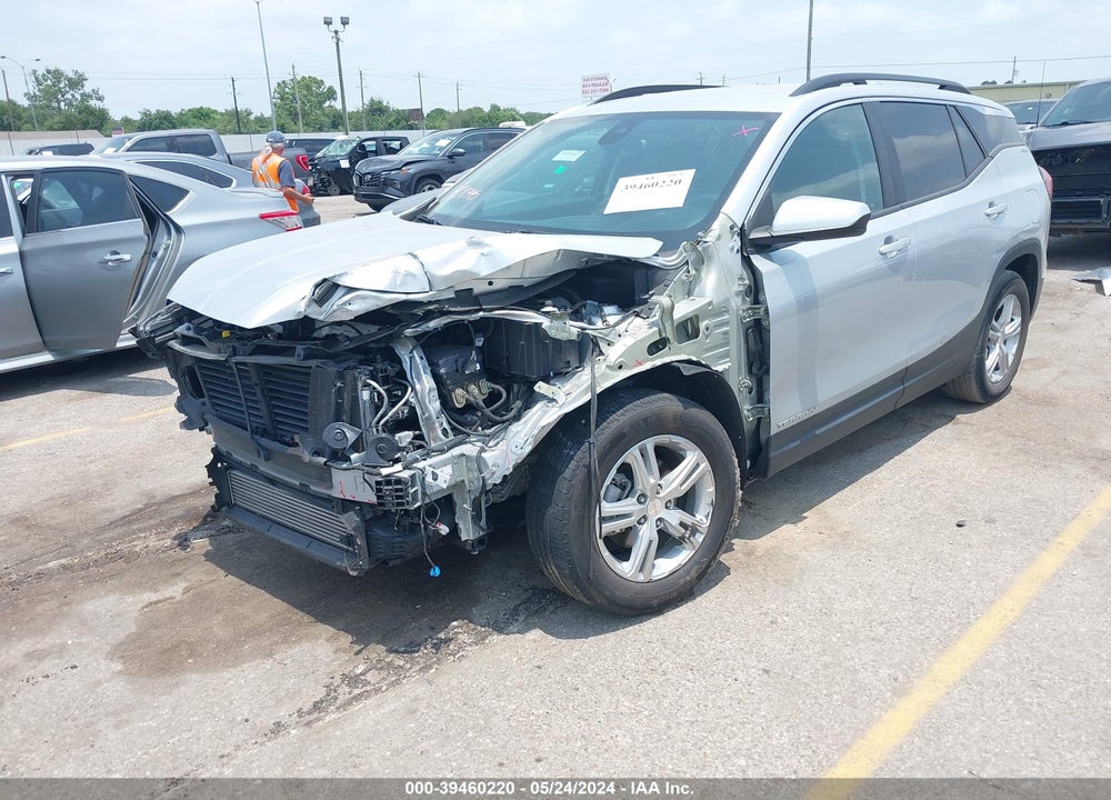 2021 GMC TERRAIN FWD SLE VIN: 3GKALMEV6ML380918