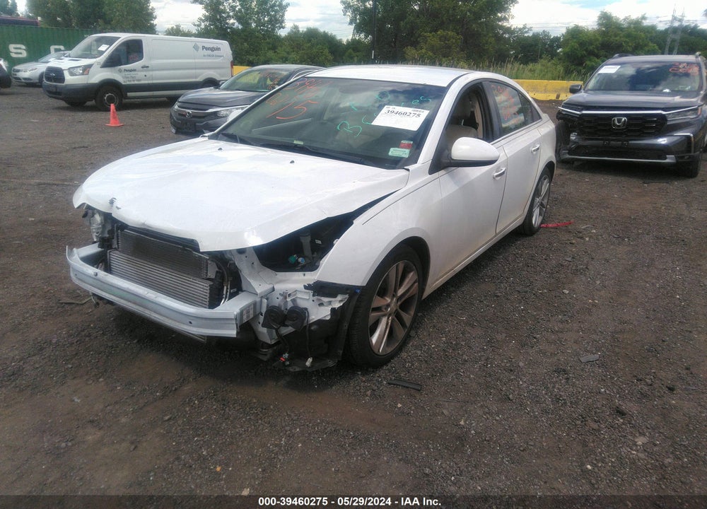 2012 CHEVROLET CRUZE LTZ VIN: 1G1PH5SC5C7257543