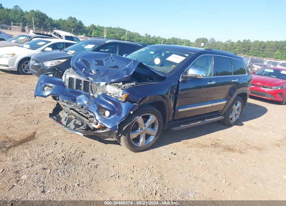 2013 JEEP GRAND CHEROKEE OVERLAND VIN: 1C4RJECG1DC526376